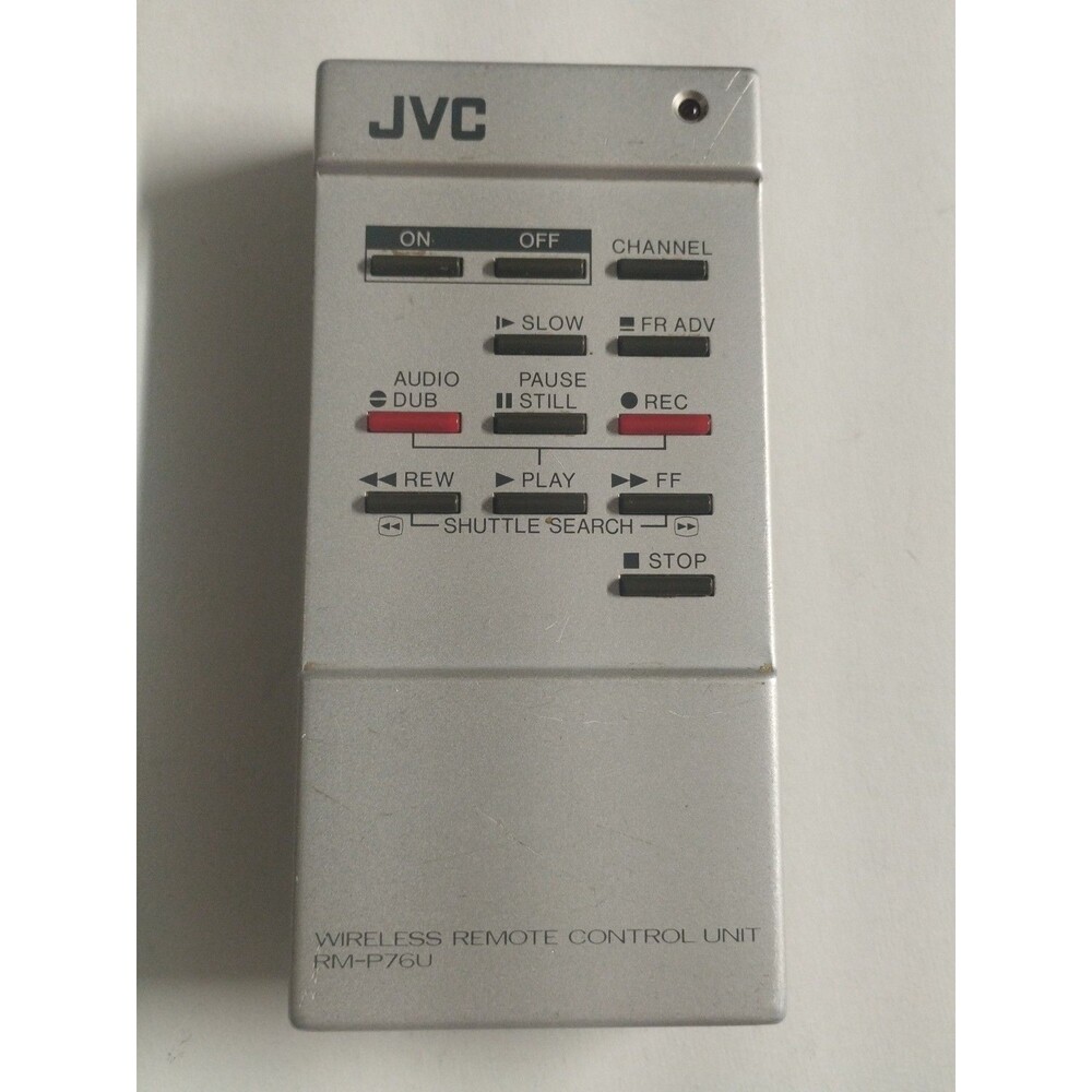 Vintage OEM JVC RM-P76U VCR Remote Control Clean Tested & Works